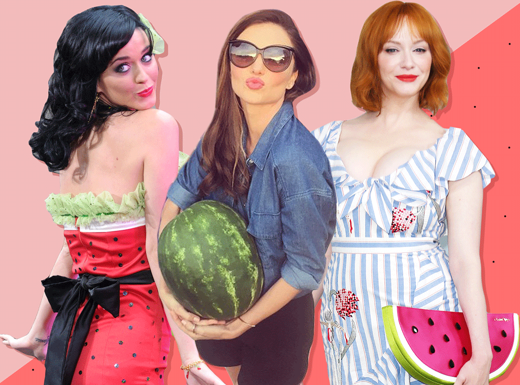 E-Comm: Watermelon Day, Katy Perry, Miranda Kerr, Christina Hendricks